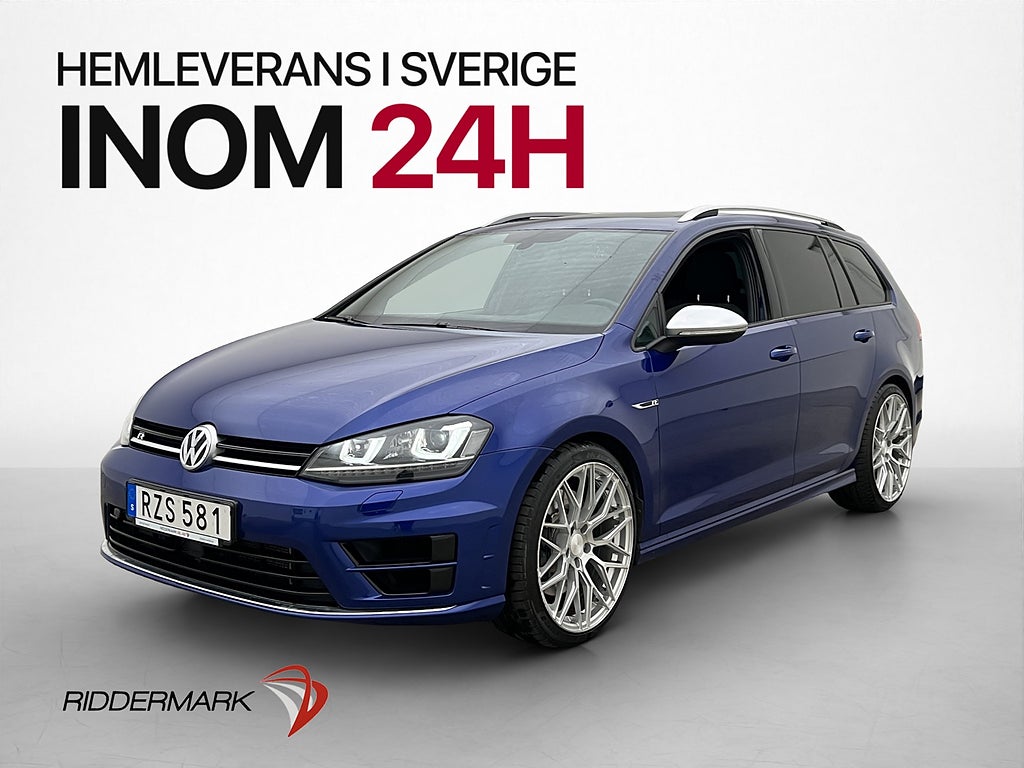 Volkswagen Golf Sportscombi R 300hk 4M Panorama Carplay