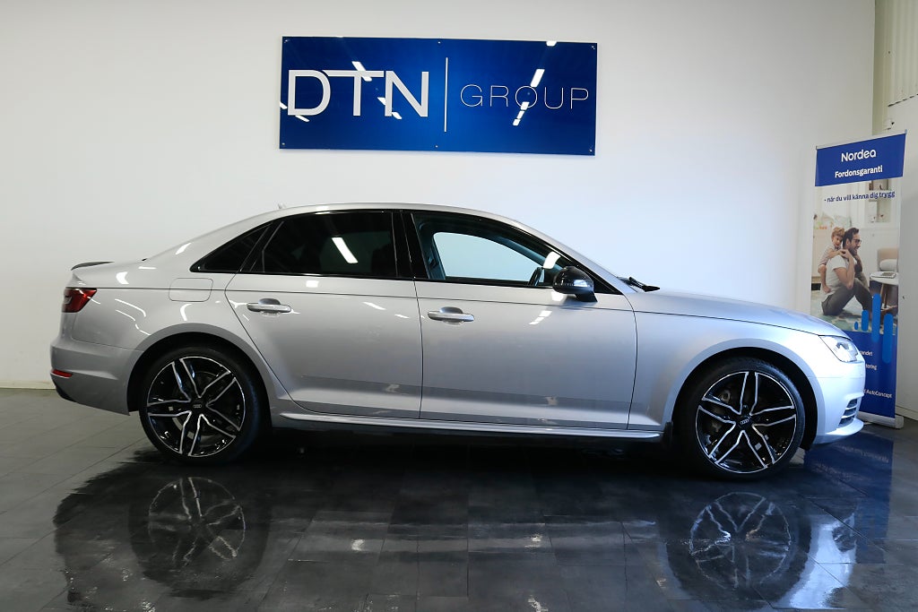 Audi A4 Sedan/2.0/TDI/Quattro/VÄLUTRUSTAD/DRAG/VÄRMARE