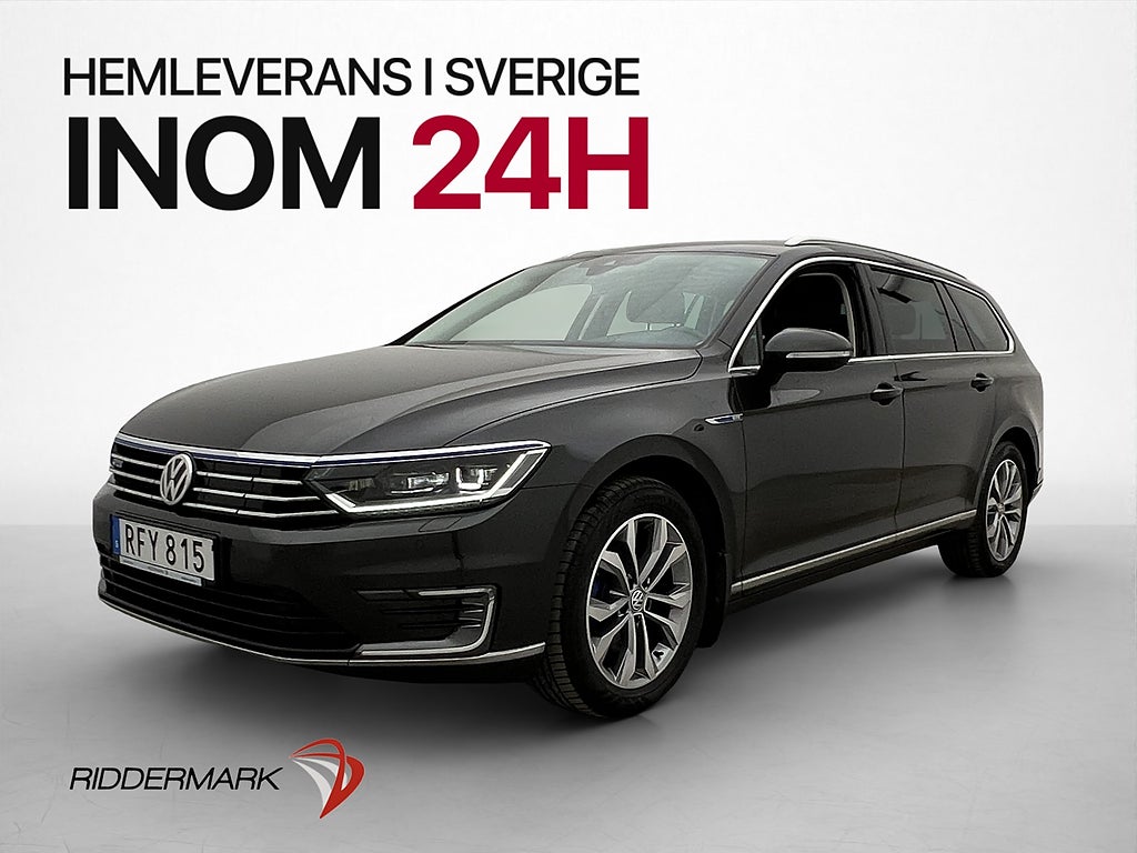 Volkswagen Passat 1.4 TSI GTE Dynaudio Kamera Halvskinn Drag