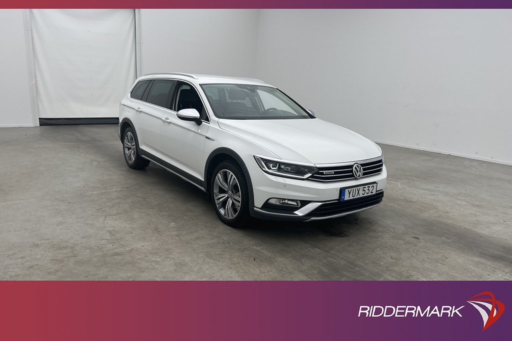 Volkswagen Passat Alltrack 4M 190hk Skinn Värm Cockpit Drag