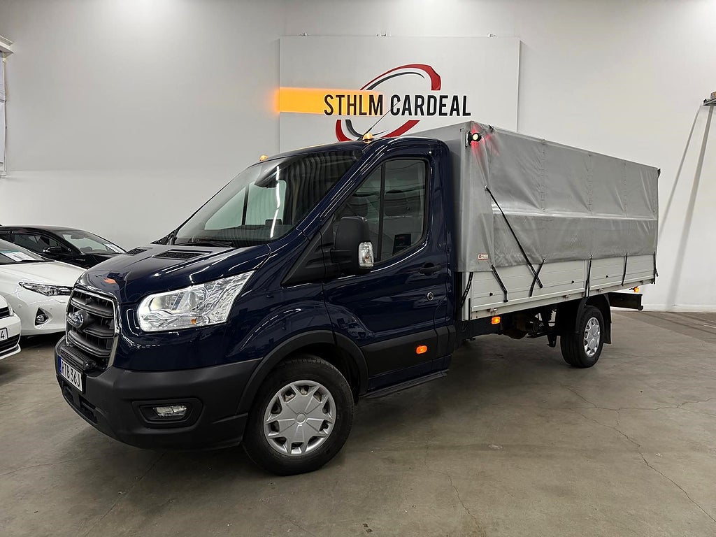 Ford transit 350 Chassi Cab 2.0 TDCi AWD Kamrem bytt, P.Värm, MOMS