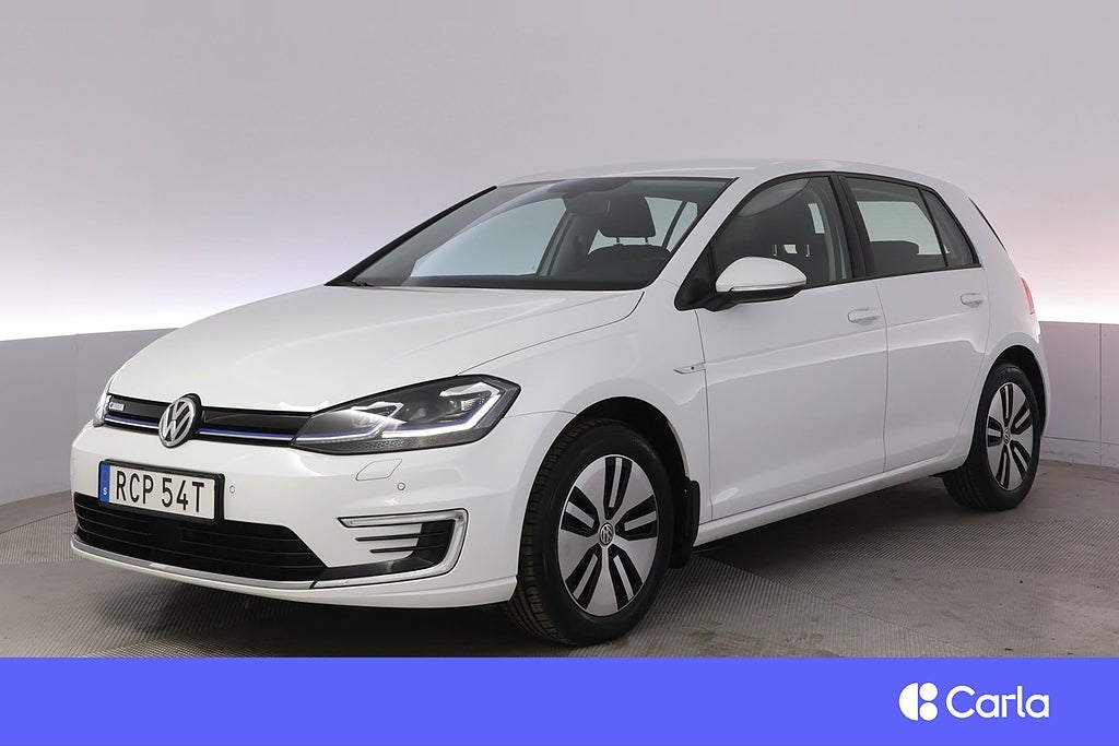 Volkswagen E-Golf 35,8 kWh PlusPkt Cockpit Värmepump PDC