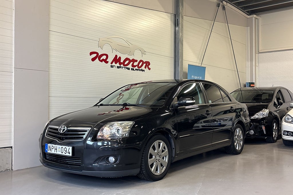 Toyota Avensis Sedan 1.8 VVT-i Euro 4 /Ny besiktad/Låga mil/1-Brukare/