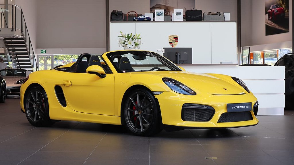 Porsche Boxster Spyder 375 hk