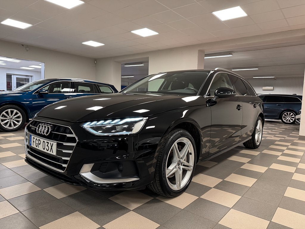 Audi A4 40 TDI Quattro 2.0 TDI S Tronic Värmare Navi Drag 204 Hk Proline