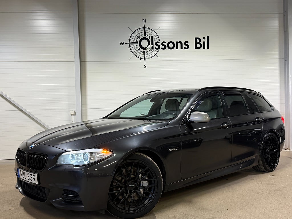 BMW M550D xDrive Touring M Sport Drag HiFi B-kam Läder