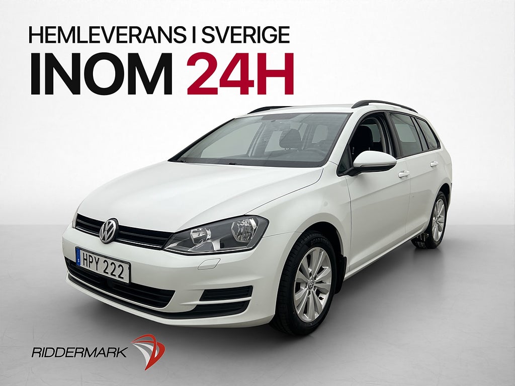 Volkswagen Golf SC 1.6 TDI 110hk 4M M&K Värm Kamera Dragkrok