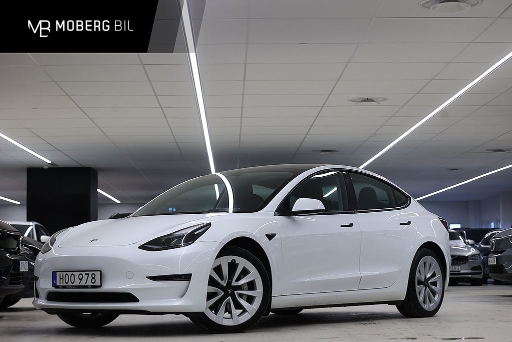 Tesla Model 3 Long Range AWD 440hk *Kampanj!* AP Pano Läder