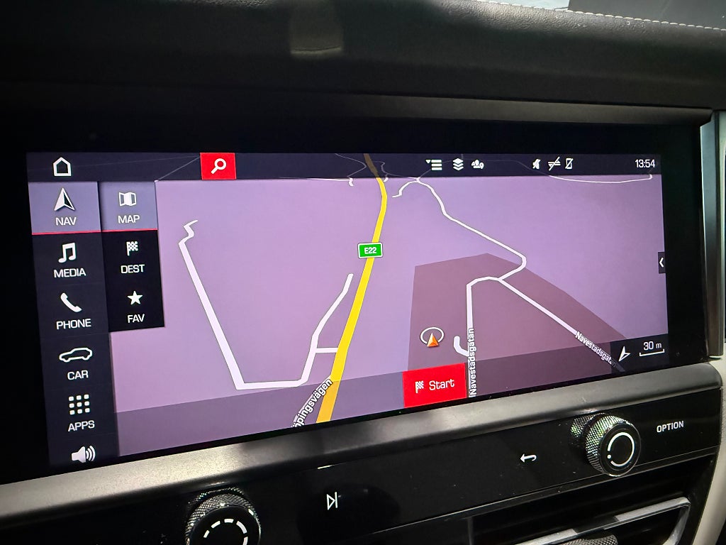 Porsche Macan S PDK 380hk Sport Chrono Glastak Värmare Läder Drag - bild 6