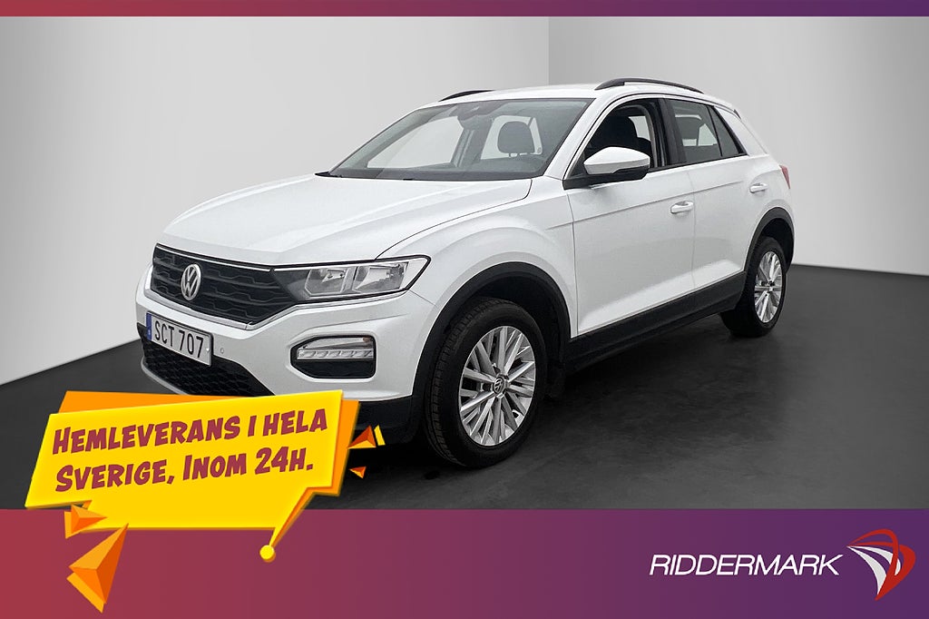 Volkswagen T-Roc 1.0 TSI 116hk Dragkrok Kamera CarPlay