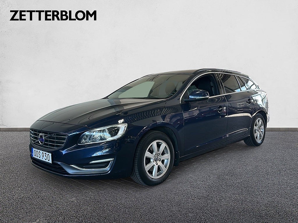 Volvo V60 T3 Manuell 150hk drakgrok inkl vinterhjul