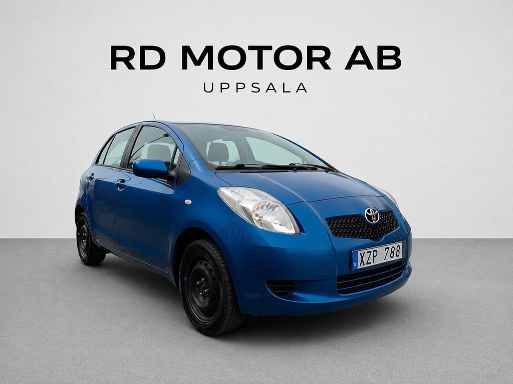 Toyota Yaris 5-dörrar 1.0 VVT-i Nybes Nyservad M/K-värmare