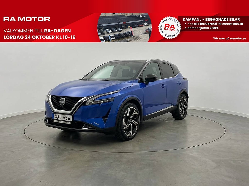 Nissan Qashqai 1.3 4WD | Tekna + | Drag | Bränslevärmare | Moms 2022