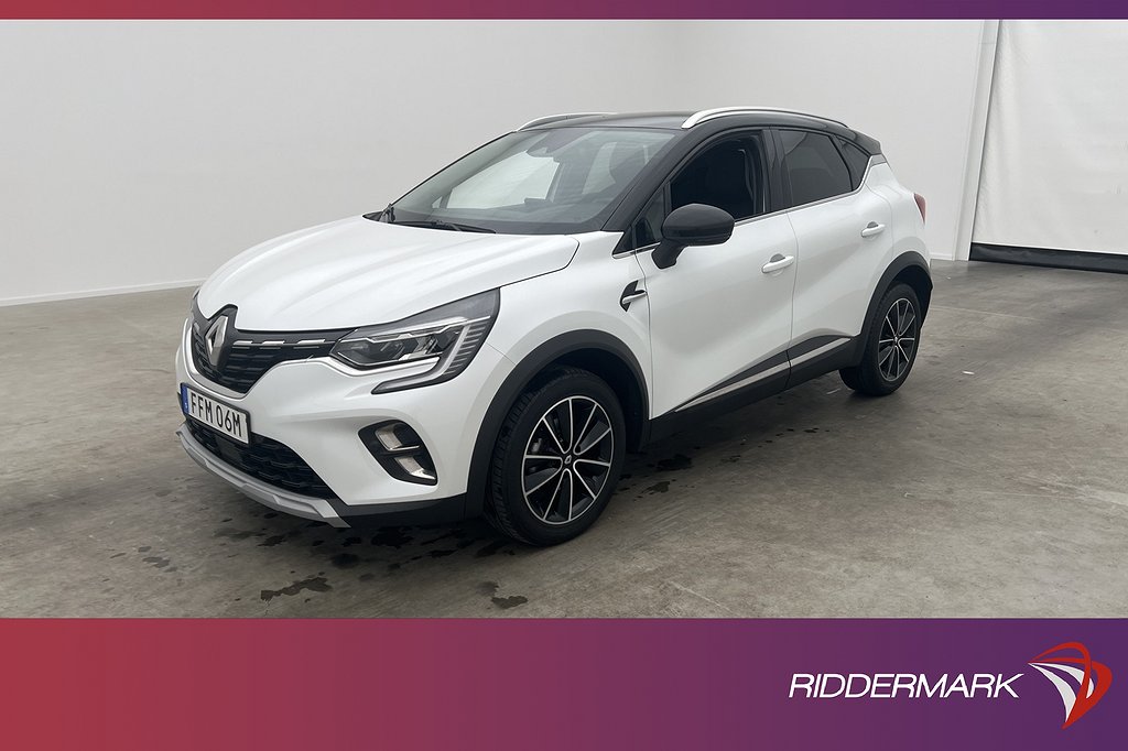 Renault Captur 1.3 130hk Intens Kamera Navi Rattvärme Drag