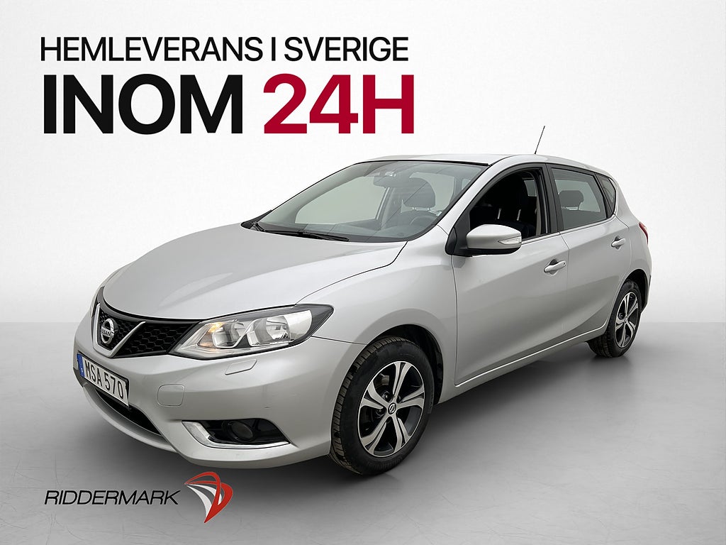 Nissan Pulsar 1.2 DIG-T 115hk Bluetooth 1 Brukare