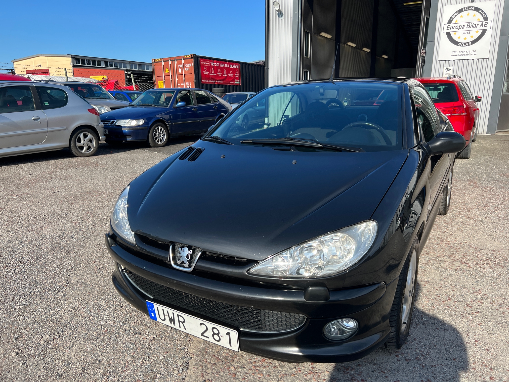 Peugeot 206 CC 1.6 Sport Cab Nyservad, bild 6/17