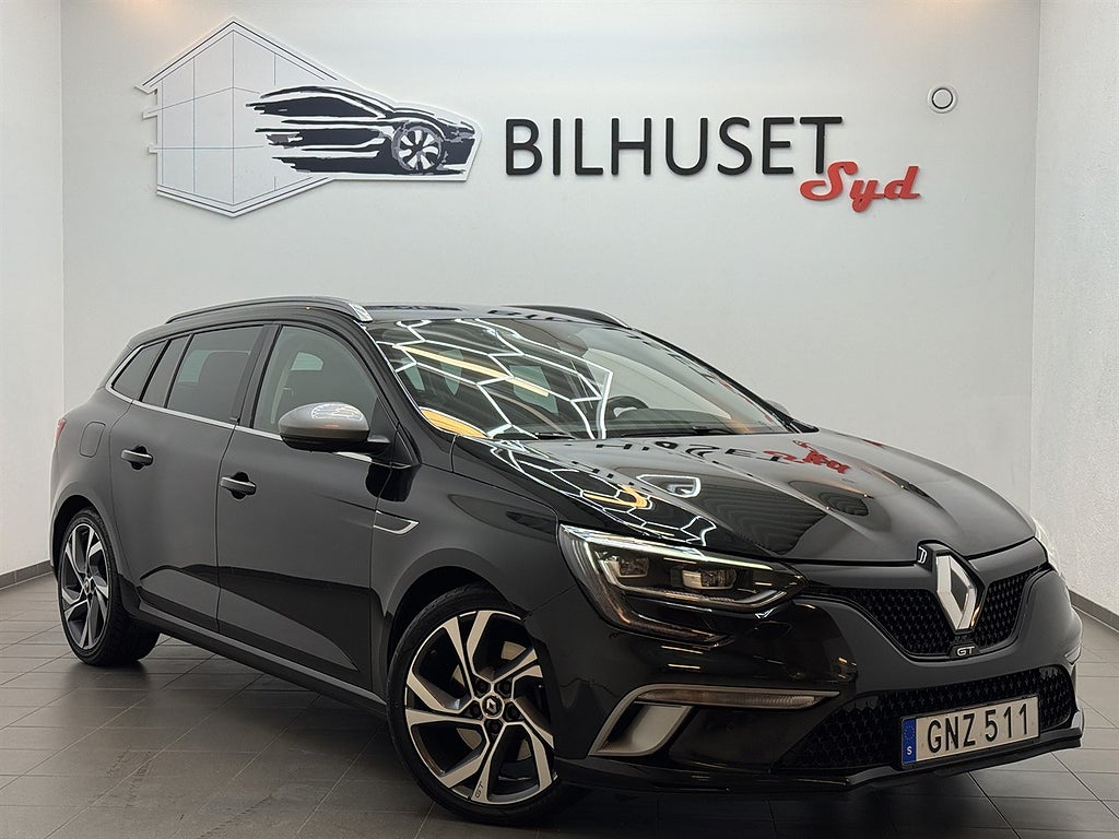 Renault Mégane 1.6 TCe 205hk GT Navi/Bkamera/Krok/Carplay/BOSE