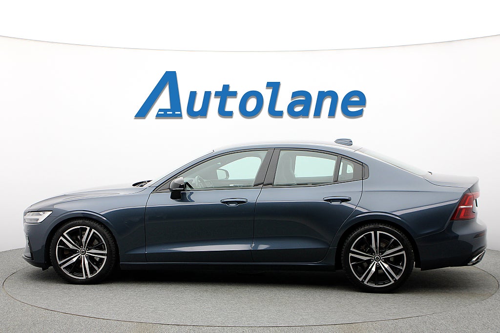 Volvo S60 T5 R-Design, B-Kamera, Skinn, Carplay, 20", 250hk