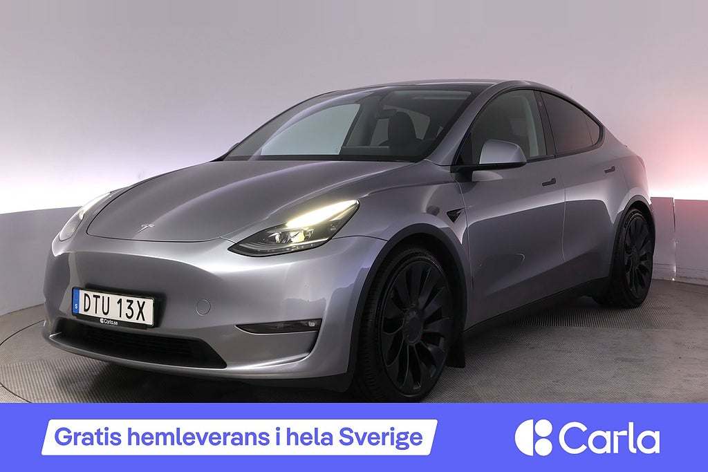 Tesla Model Y Performance Uppg. Autopilot Panorama Drag