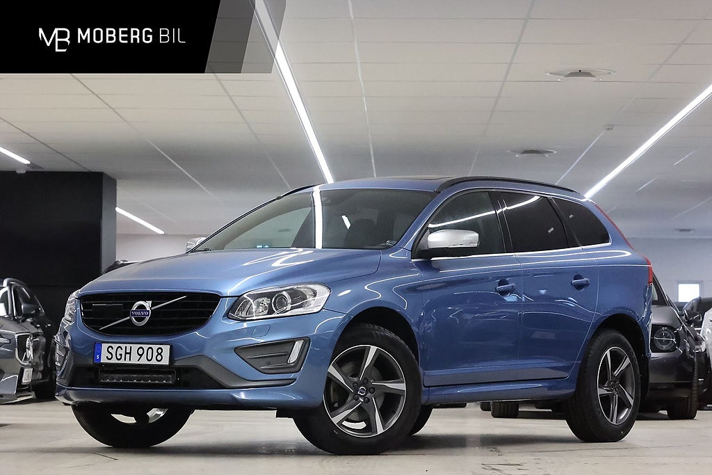 Volvo XC60 D4 Polestar 200hk R-Design Pano Alcantara Keyless