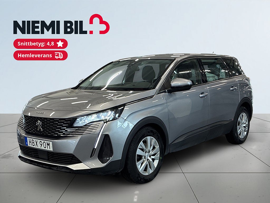 Peugeot 5008 1.2 PureTech 130 S&V-hjul/Carplay/360kam/Farthållare