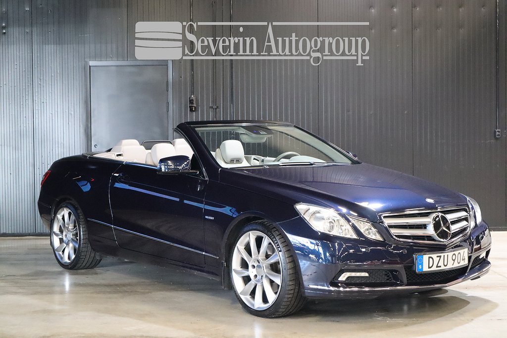 Mercedes-Benz E 350 CDI Cabriolet 7G (231hk) Navi / H/K