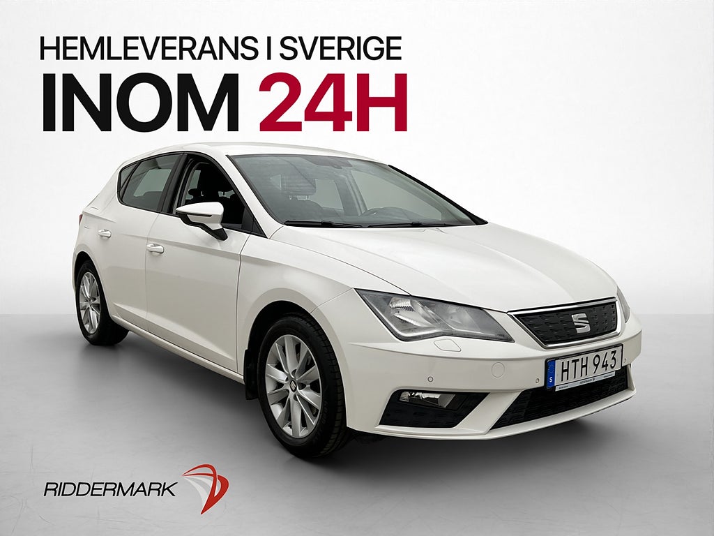 Seat Leon 1.0 TSI 115hk Style Parkeringssensorer CarPlay