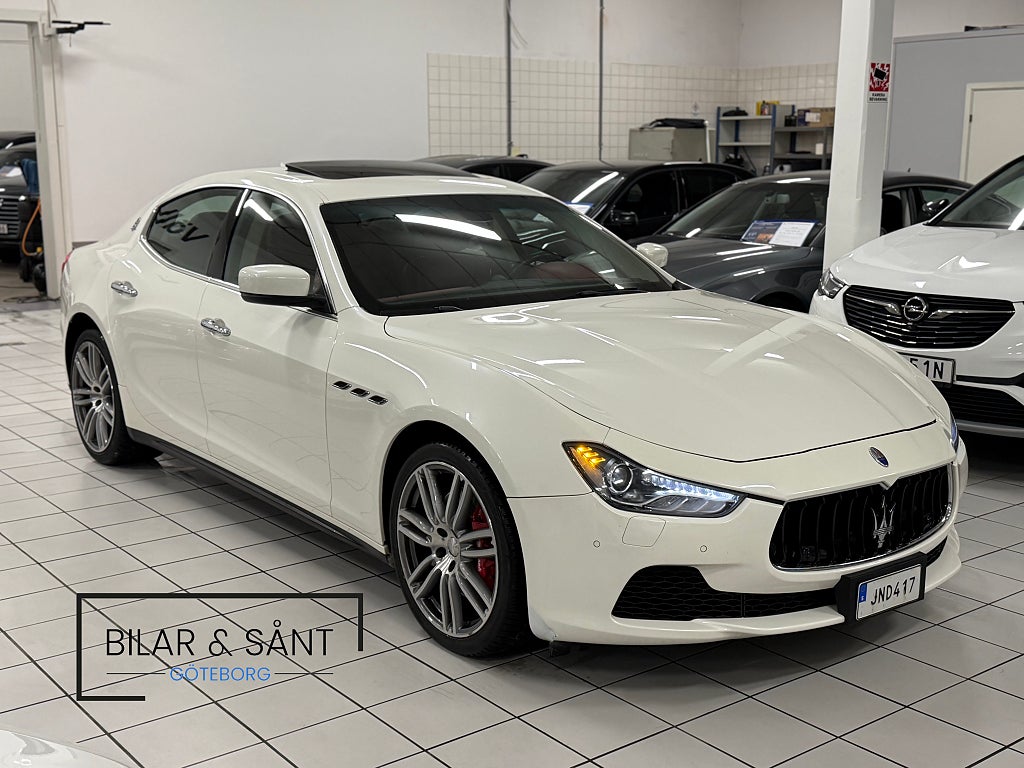 Maserati Ghibli S Q4 V6 410hk Skyhook Executive Svensksåld