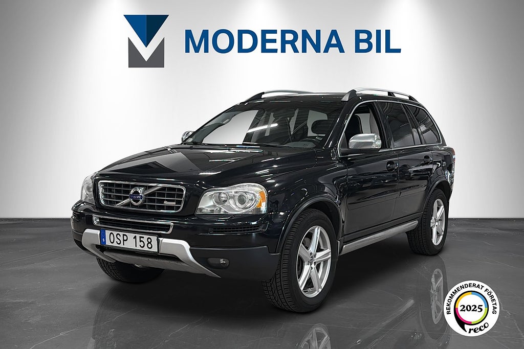 Volvo XC90 D5 AWD 200hk Aut R-Design 7 Säten Skinn Dragkrok D-värm