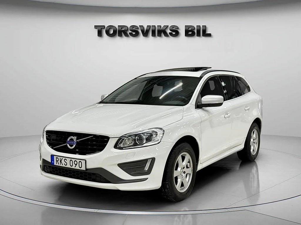 Volvo XC60 D4 AWD Geartronic R-Design 10000 Mil 2 Ägare Fullservad