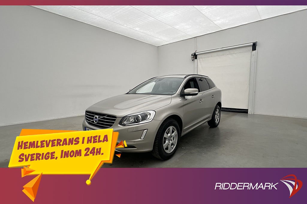 Volvo XC60 D4 AWD Momentum VOC Värm Pano Rattvärm Drag Navi