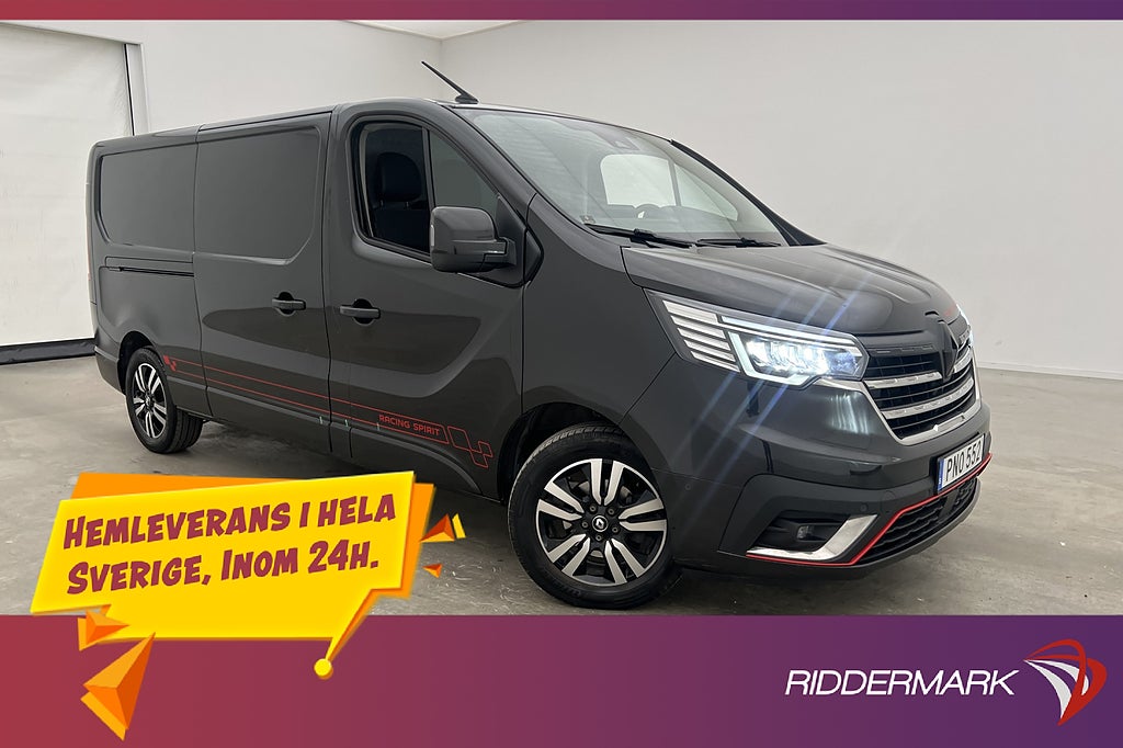Renault trafic RacingSpirit L2 170hk Värm Drag Kamera MOMS