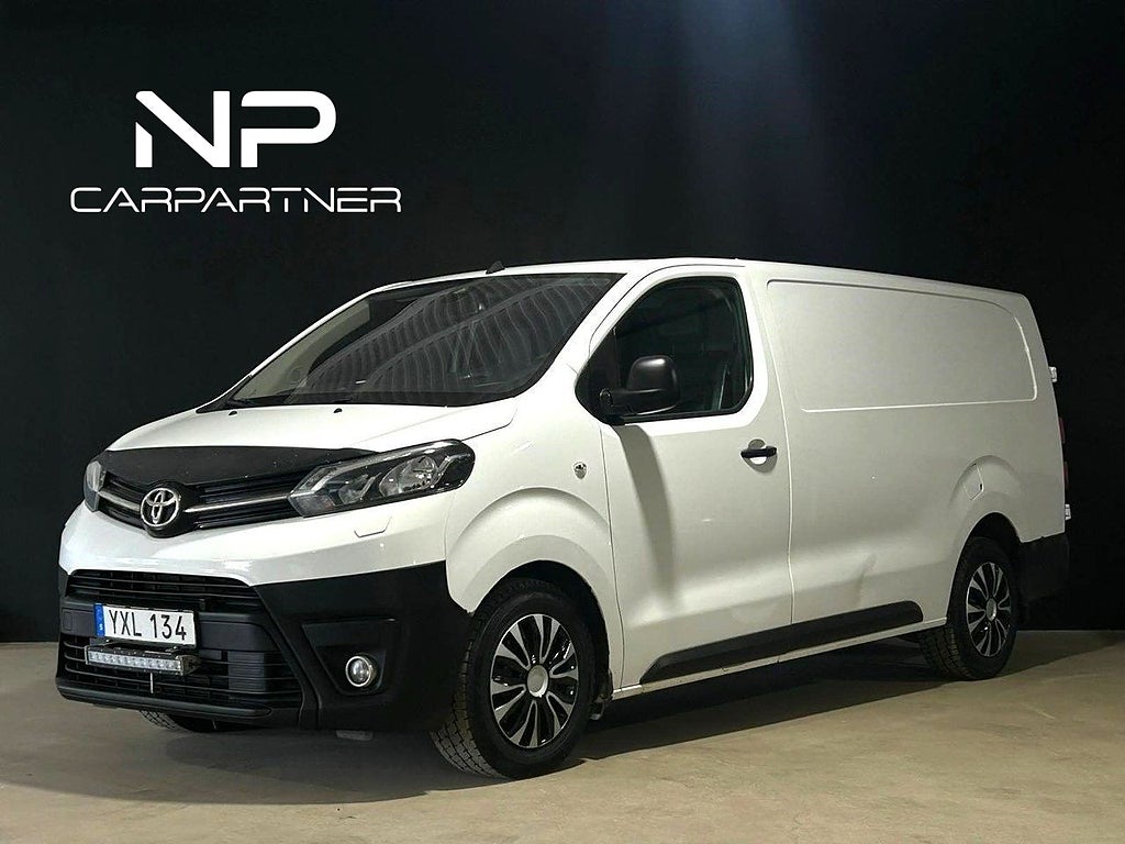 Toyota ProAce 2.0 D-4D Euro 6/ L3 LÅNG Modell/ MOMS/ VÄRMARE