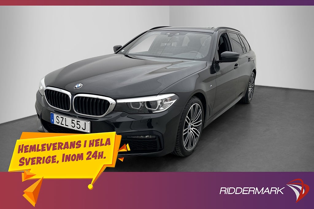 BMW 520 d xDrive 190hk M Sport D-Värmare Kamera HiFi Drag