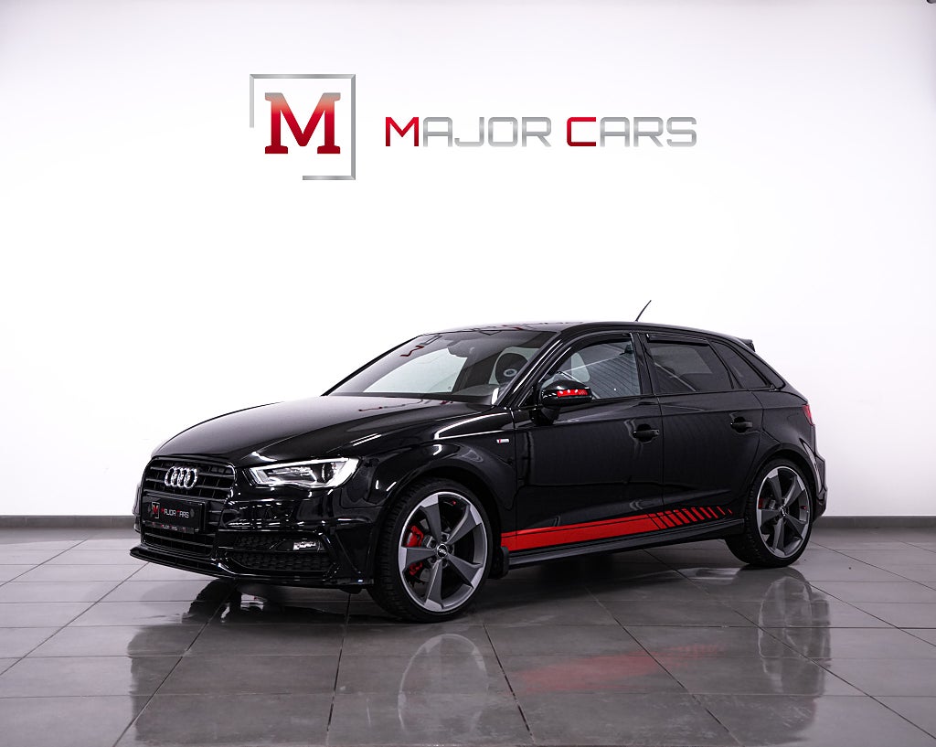 Audi A3 Sportback 1.4 TFSI S-Line Svart Optik 19" RS PDC