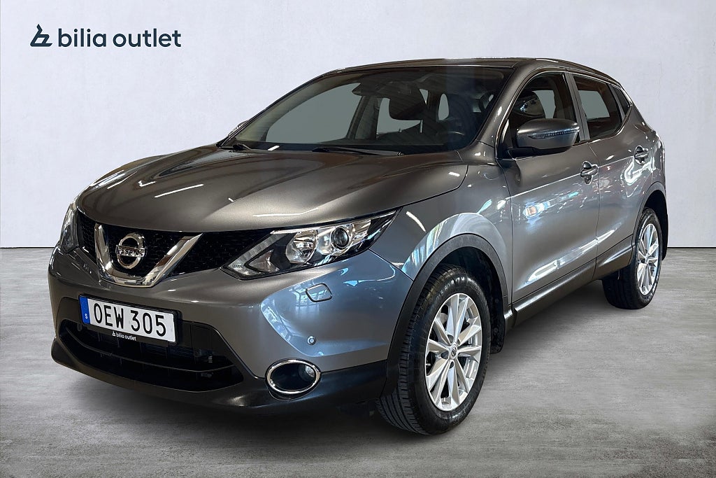Nissan Qashqai 1.2 DIG-T Acenta / 4400mil / 1-ägare / B-Kamera / Navi
