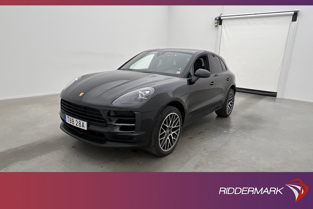 Porsche Macan PDK 245hk En-Brukare Panorama Navi Elstol MOMS