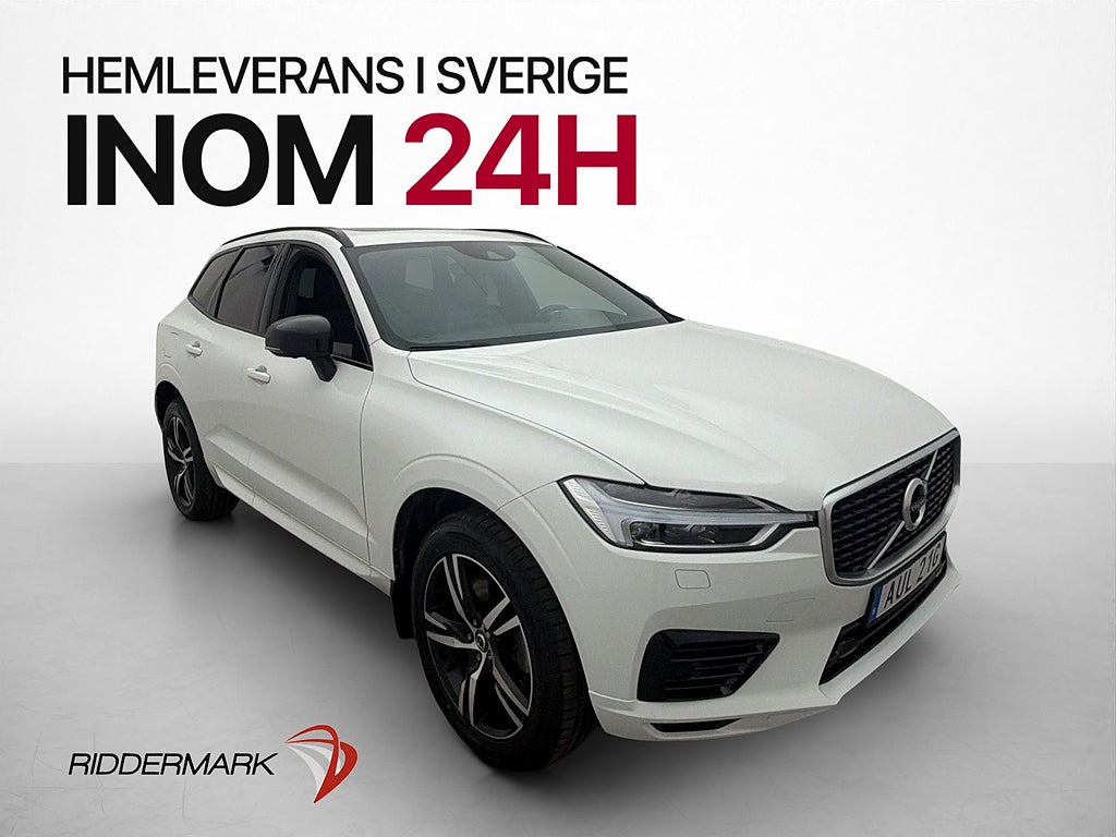 Volvo XC60 T8 392hk AWD R-Design Pano Värm Skinn MOMS 360º