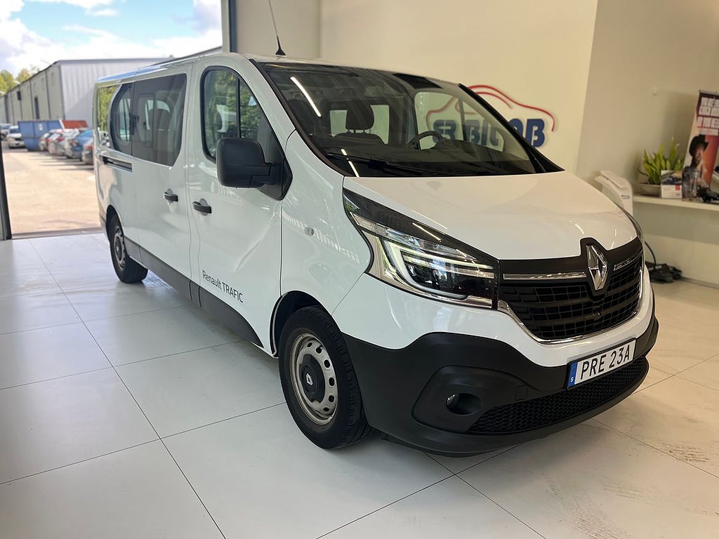 Renault trafic 9-sits, bra skick