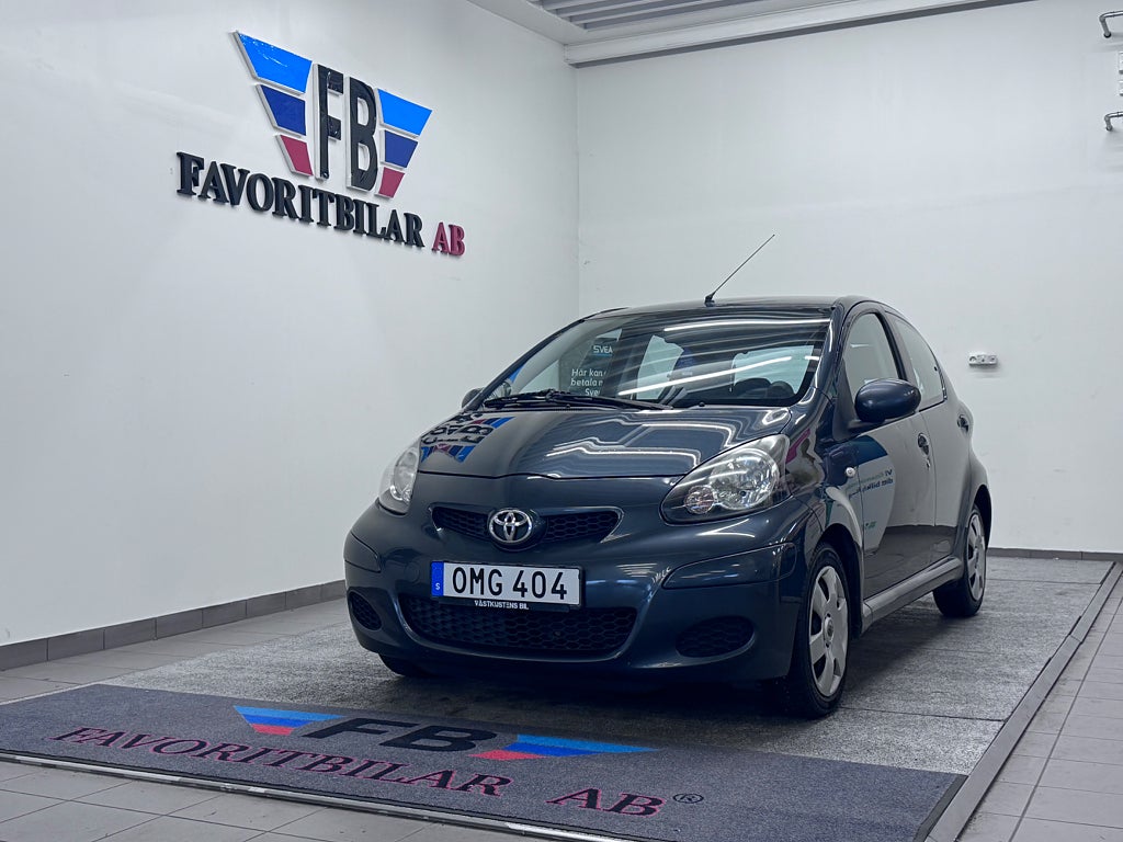 Toyota Aygo 5-dörrar 1.0 VVT-i Euro 4