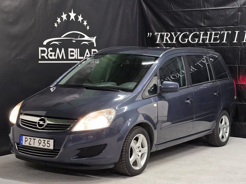 Opel Zafira 1-ägare, Motor-värm, Ny Kamrem, Drag, 7-Sitsig!!