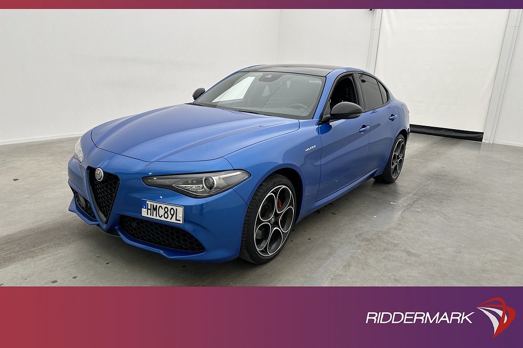 Alfa Romeo Giulia Turbo Q4 280hk Veloce Plus Pano H/K MOMS