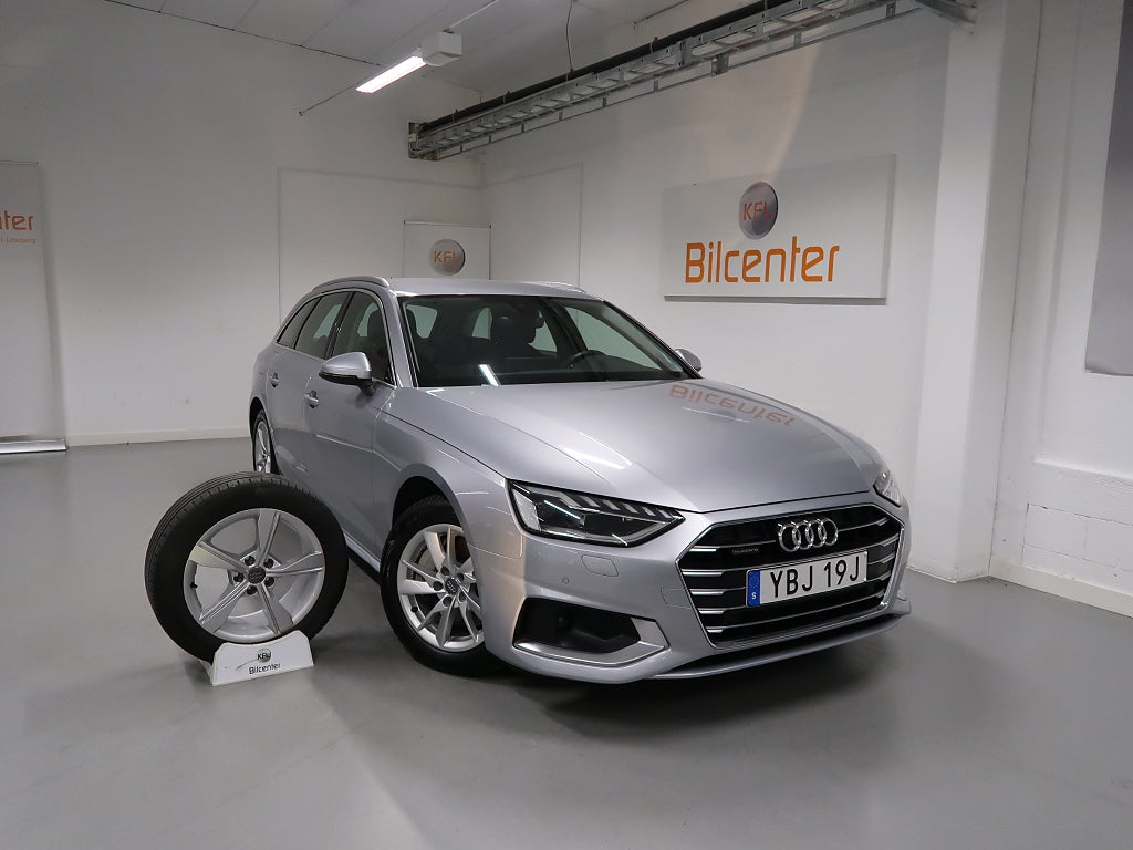 Audi A4 *KFL 10 år 2,99%* 40 TDI Quattro Advanced V-Däck ingår Drag-Värm