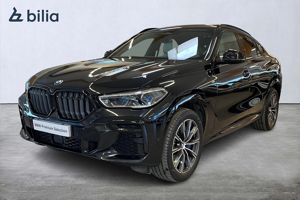 BMW X6 xDrive40d M Sport Panorama Värmare 360 Kamera Drag 