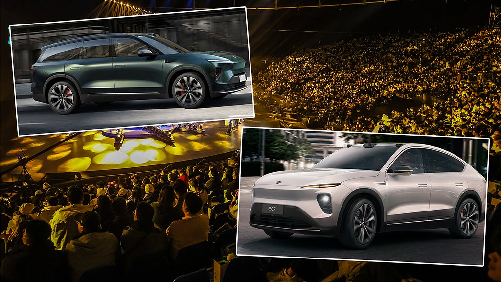 Under eventet Nio Day presenterades nya EC7 och en uppdaterad ES8.