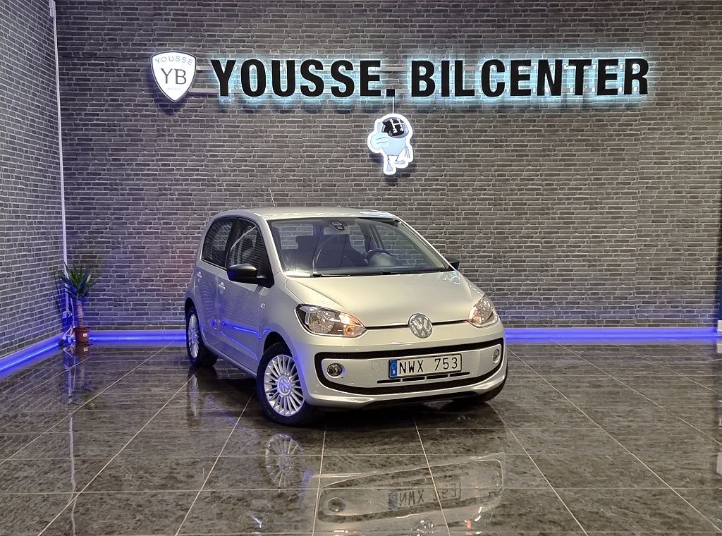 Volkswagen UP! 5 Dörrar/1,0 /Auto/Nyserv/Miljöbil/Bränslesnål