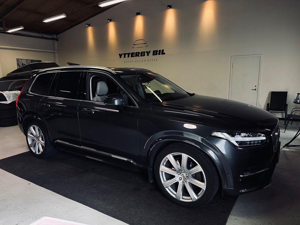 Volvo XC90 7-sits D5 AWD Inscription B&W BLIS DRAG Luftfjädring