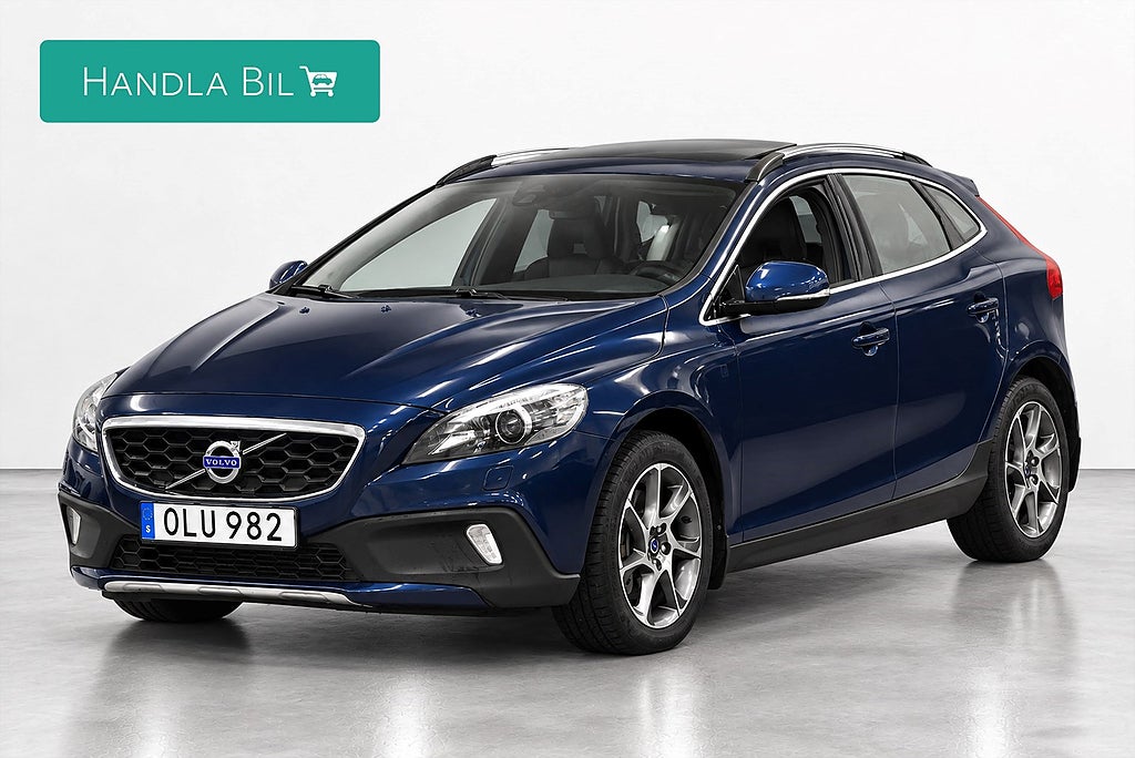 Volvo V40 Cross Country D2 Ocean Race D-Värm Skinn Drag Kam-bytt