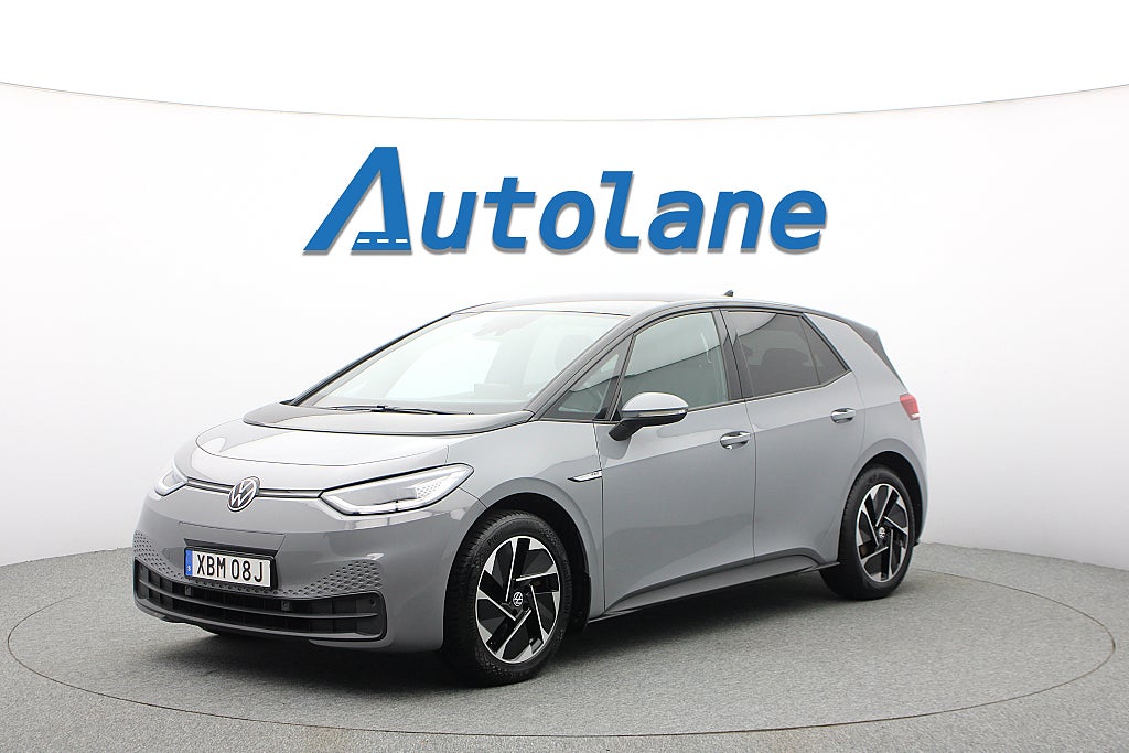 Volkswagen ID.3 Pro Performance, Värmepump, Adaptiv fart, MOMS 204hk