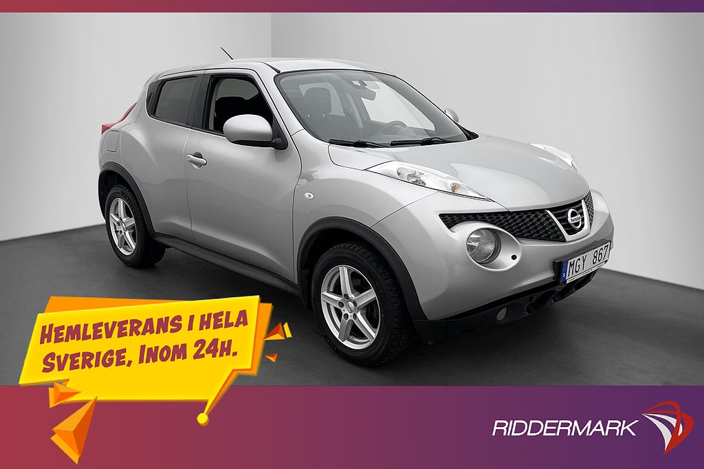 Nissan Juke 1.6 XTRONIC-CVT 117hk Motorvärmare Farthållare